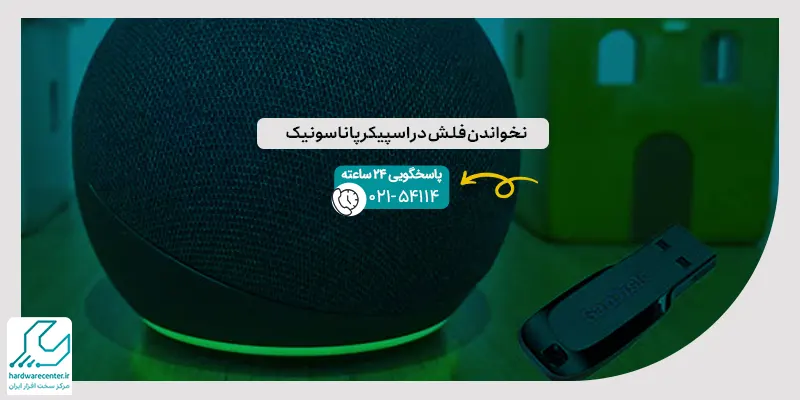نخواندن فلش در اسپیکر پاناسونیک